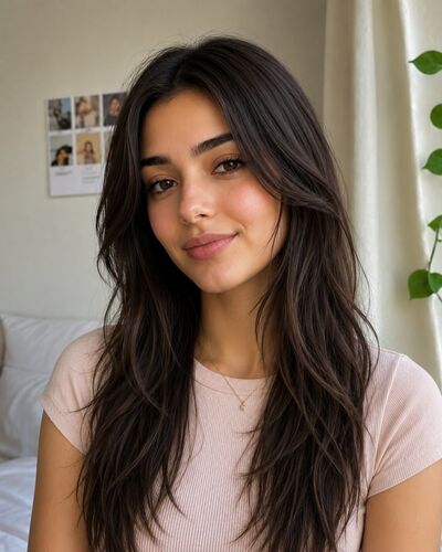 Hair style Long Layers